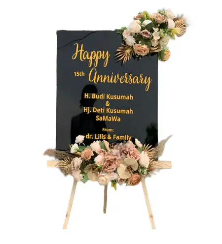 Papan Bunga Akrilik Bulumanis Lor